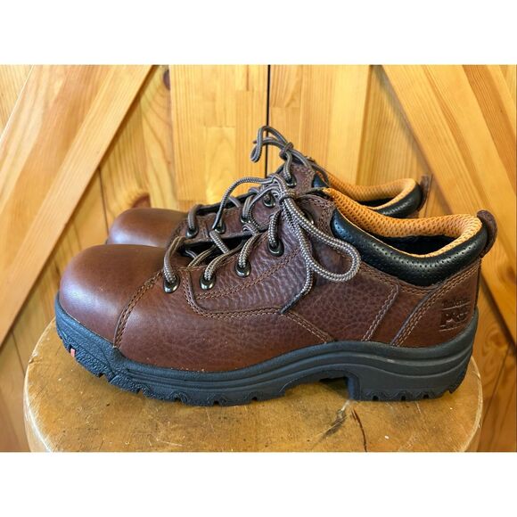 Timberland PRO Ladies' TiTan Oxford Shoe safety toe Size 8M - Picture 3 of 10
